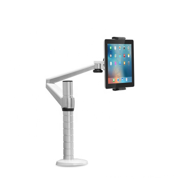 Aluminum Alloy Office Desk Clip Mounted Lifting Tablet PC Stand Mobile Phone Holder